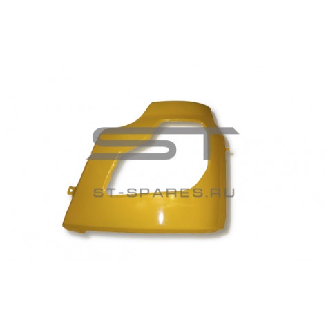 Бампер боковой левый желтый (самосвал) DONGFENG 8406019-C0101